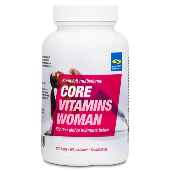 Core Vitamins Woman, 120 kaps