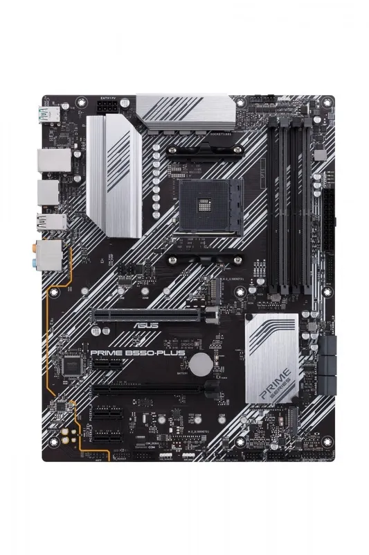 Asus Prime B550-Plus Moderkort - AMD B550 - AMD AM4 - DDR4 RAM - Atx