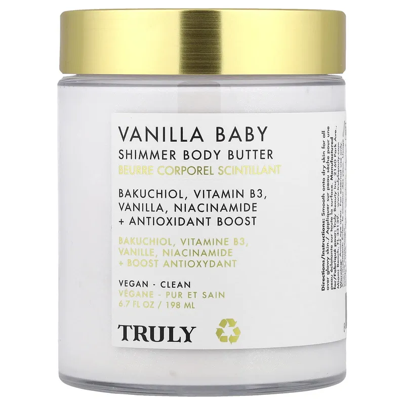Truly Vanilla Baby Shimmer Body Cream 198 ml