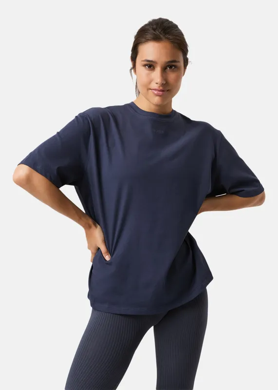 Studio Oversized T‑shirt Grå