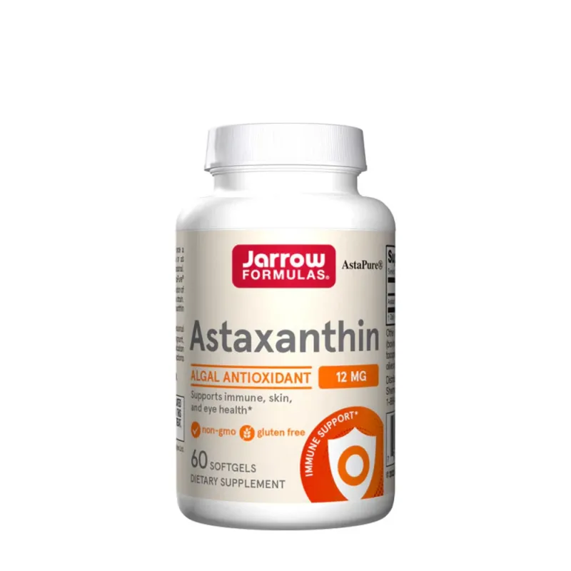 Jarrow Formulas - Astaxantin, 12 mg - 60 mjukkapslar