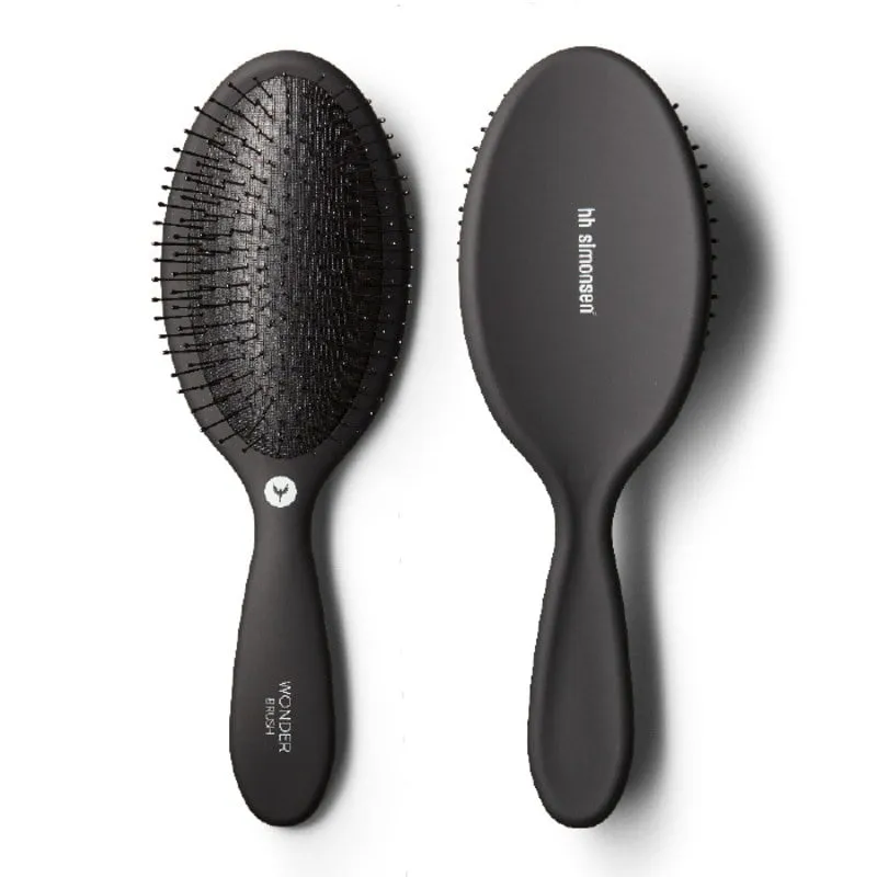 HH Simonsen Hårborste - Wonder Brush - Black