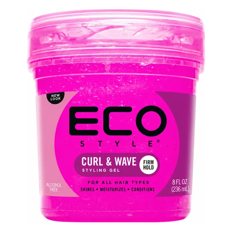 Eco Styler Pink Curl & Wave Firm Hold Styling Gel 236 ml