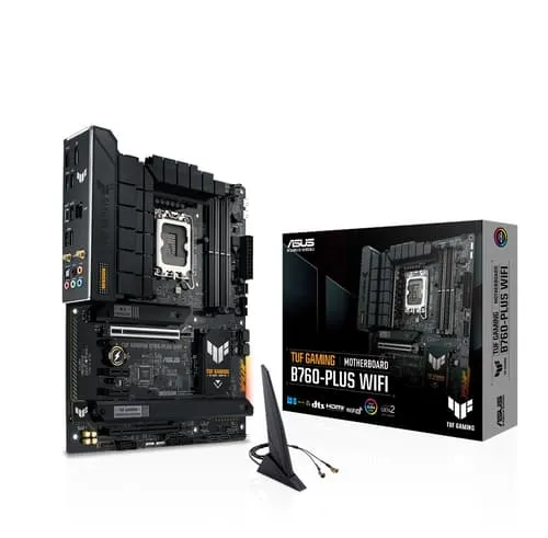 Asus Tuf Gaming B760m-plus Wifi Lga 1700 Micro-atx Hovedkort