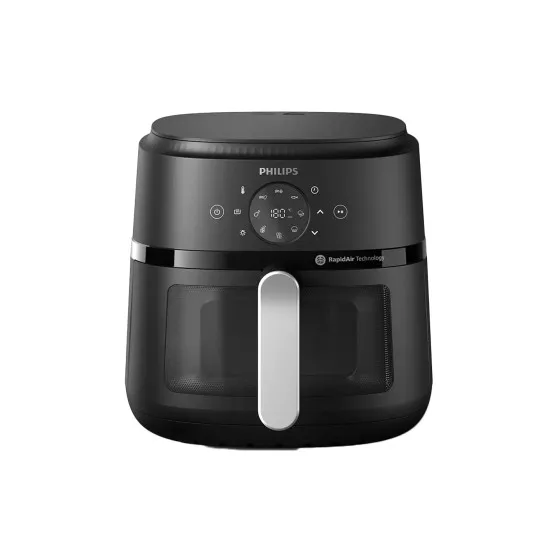 Philips 2000 Series NA231 - hot air fryer - black / silver