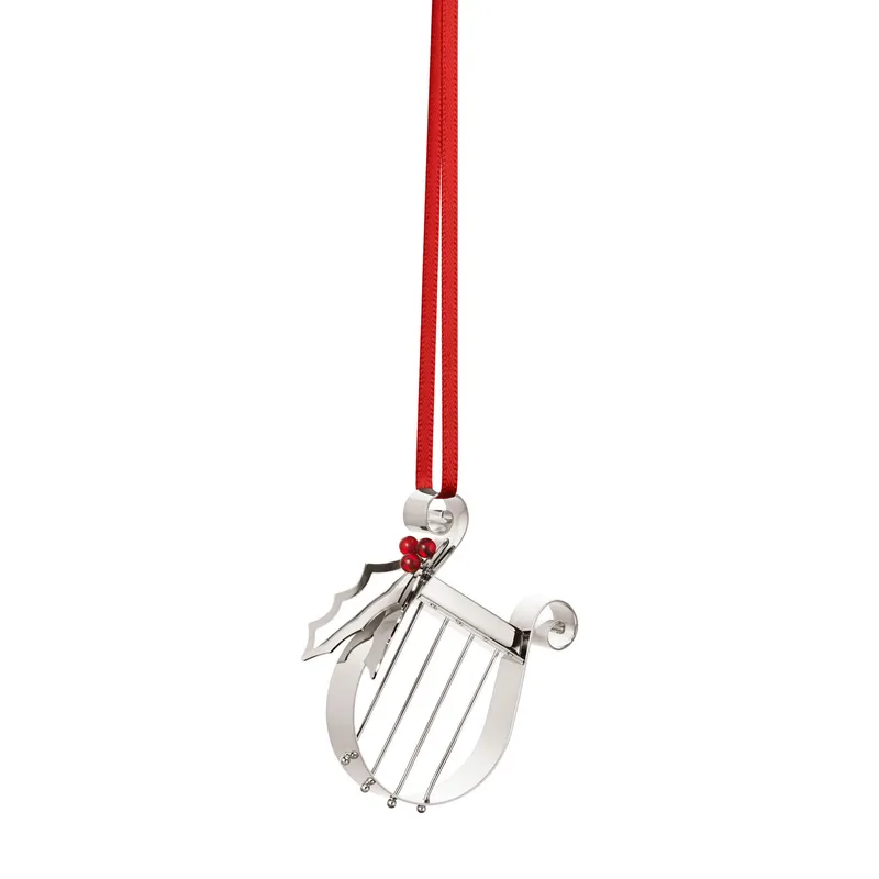 Georg jensen Classic Christmas 2026 Harpa julprydnad, palladium