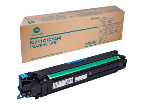 Konica Minolta IU-711C – Cyan – original – avbildningsenhet för skrivare – för bizhub C654, C754
