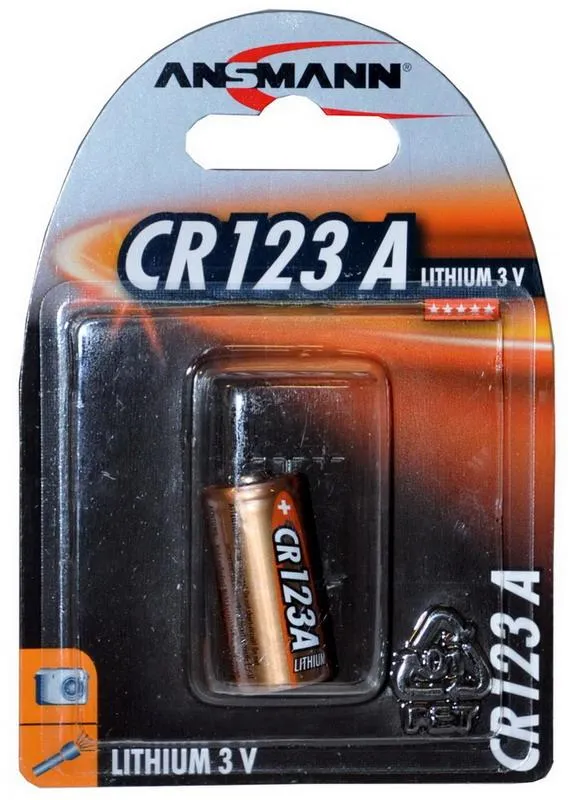 ANSMANN CR123A – kamerabatteri – CR123A – Li