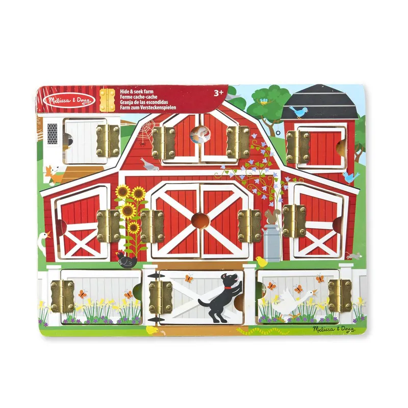 Melissa & Doug Låsbräda Bondgård
