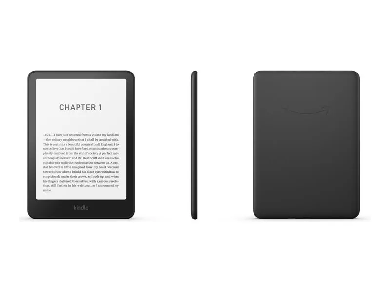 Amazon Kindle Paperwhite läsplatta 7″ 12th Gen 16 GB, Jade, med annonser