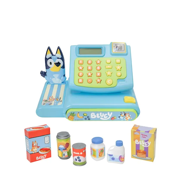 Kassaapparat med Tillbehör Bluey