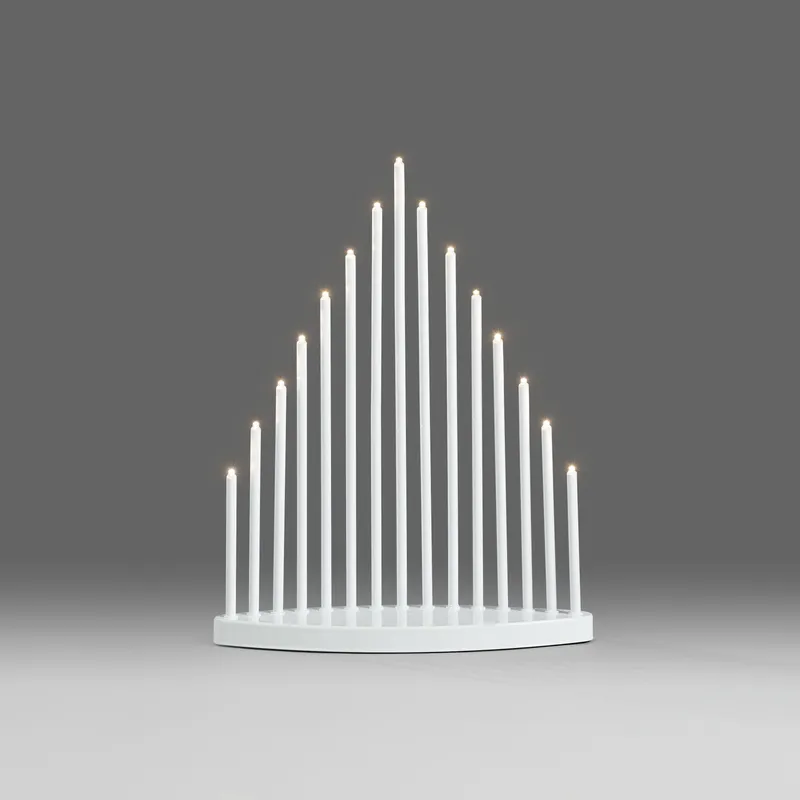 Konstsmide - Elljusstake 7ljus - Adventsljusstake - Svart