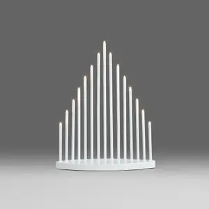 Konstsmide - Elljusstake 7ljus - Adventsljusstake - Svart