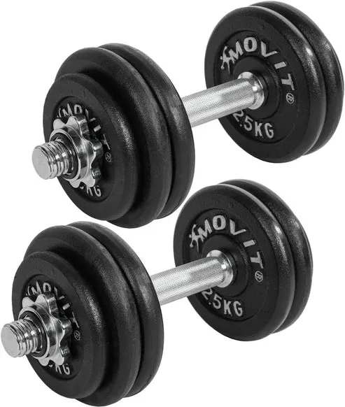 Hantlar Movit Gjutjärn 2x15kg
