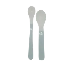 Oopsy Mjuka skedar - 2-pack - Ljusblå/Vit