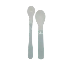 Oopsy Mjuka skedar - 2-pack - Ljusblå/Vit
