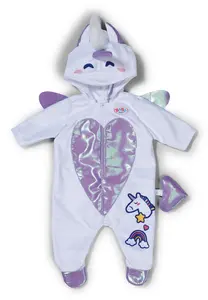 Unicorn Onesie Dockkläder 43cm BABY born