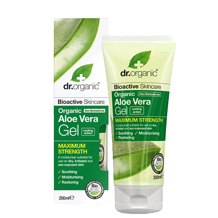 Dr Organic Aloe Vera Gel, 200 ml