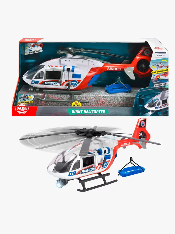Airbus H145 – Räddningshelikopter – Dickie Toys – 54 cm