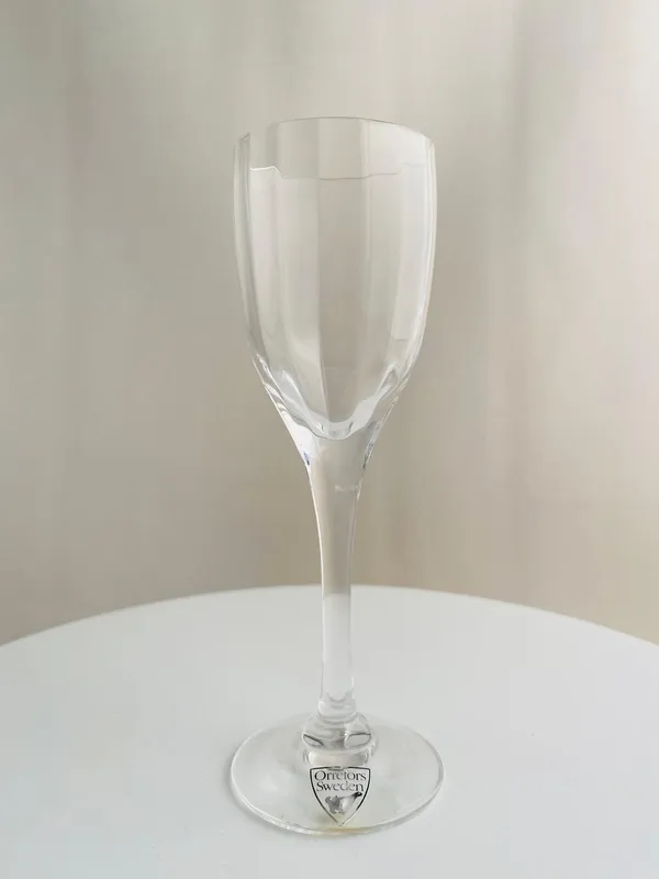 Orrefors – Optica Symphony – Cognac / Konjak glas design Gunnar Cyren