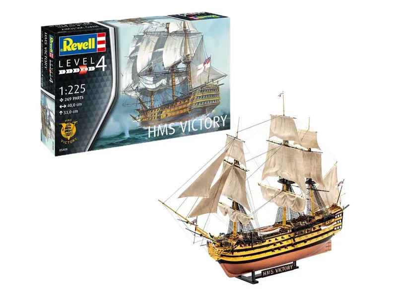 Revell HMS Victory 1:225 Modellbyggsats – Revell – Leksaksaffären