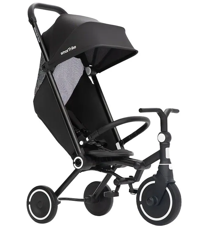 SmarTrike Wonder Max Trehjulig 2-in-1, Jet Black