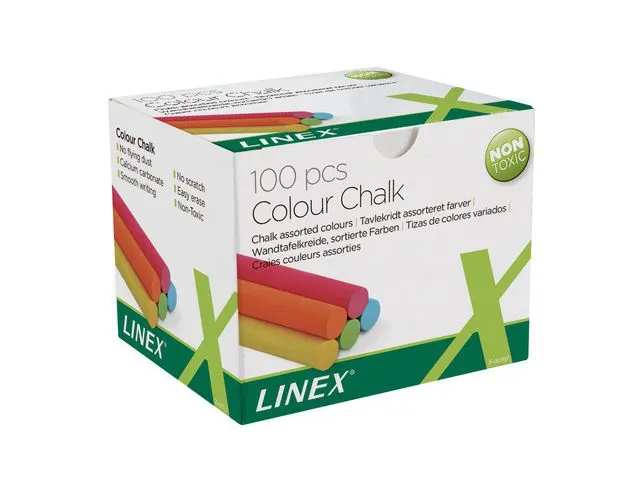 Krita Linex rund ass. färger – (100 st.)