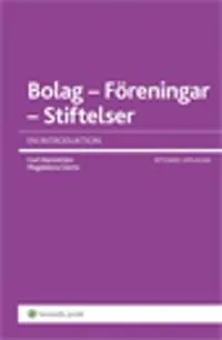 Bolag, föreningar, stiftelser : en introduktion
