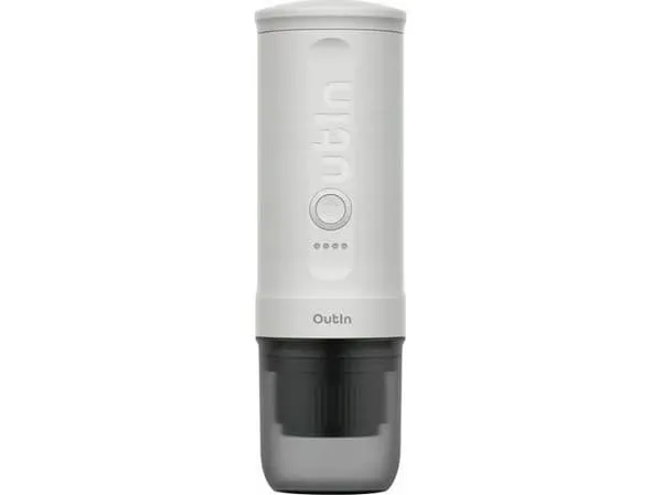 OutIn Nano portabel espressomaskin 100 W 7500 mAh, pärlvit