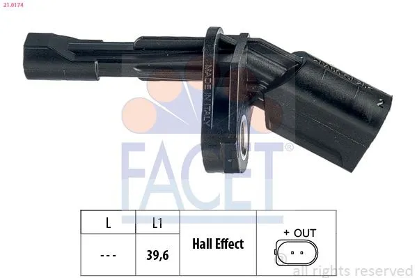 ABS-givare FACET 21.0174