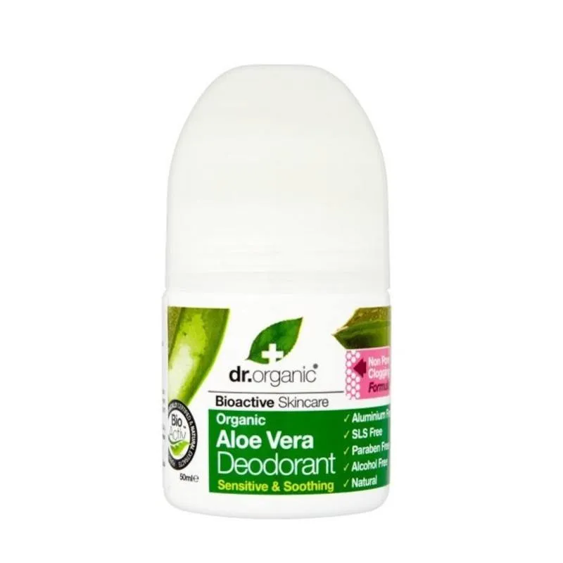 Dr Organic Aloe Vera Deodorant, 50 ml