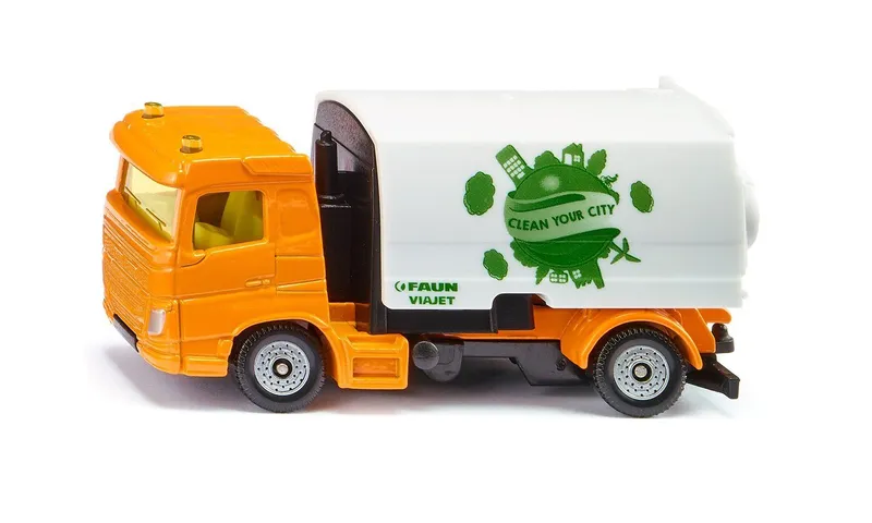 Sopmaskin - Gul - 1104 - Siku - 8 cm