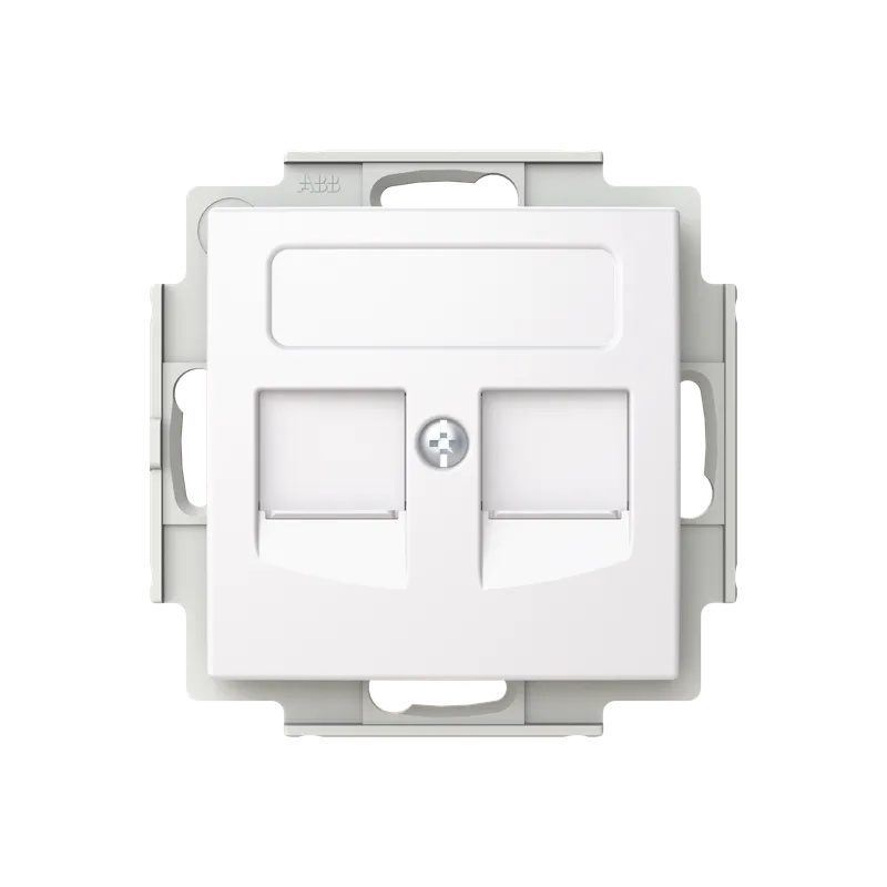 ABB Saga FOT5010-916 Datauttag för två AMP RJ45-kontakter