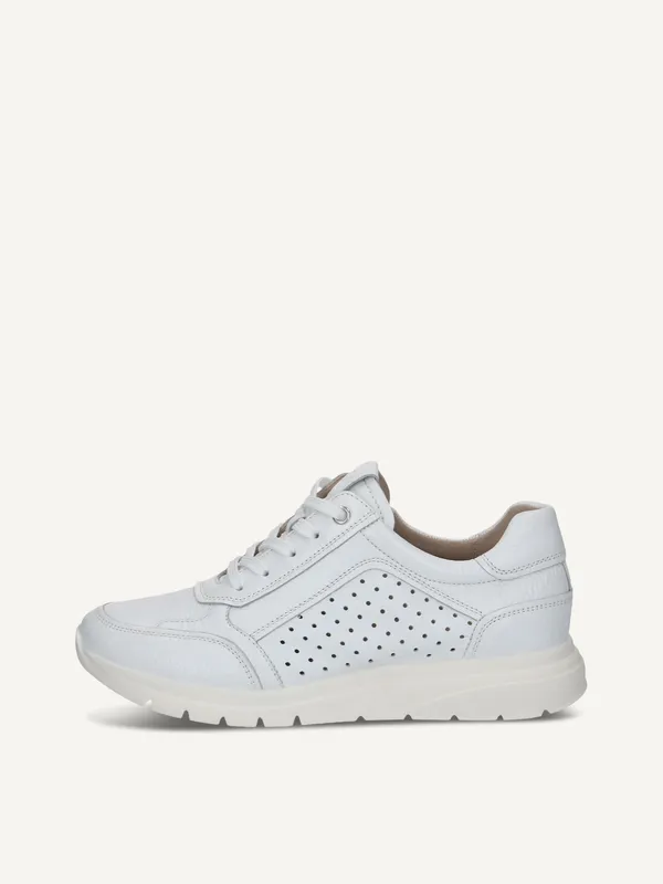 CAPRICE Sneaker, white, made of Leather, Size 36