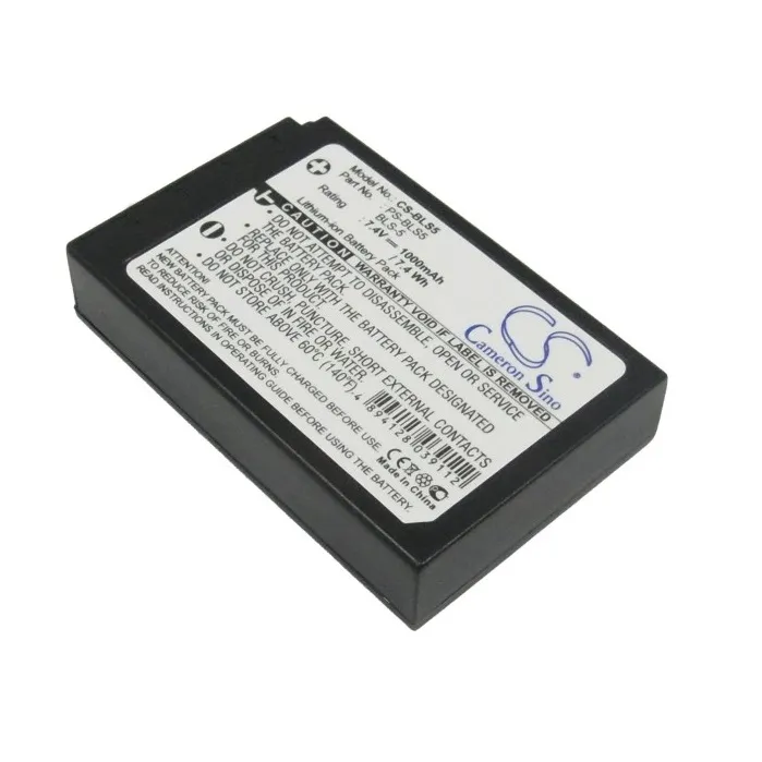 Batteri till Olympus BLS-5 mfl
