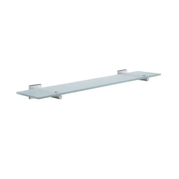 Badrumshylla Smedbo House RK347 Krom/Frostat Glas