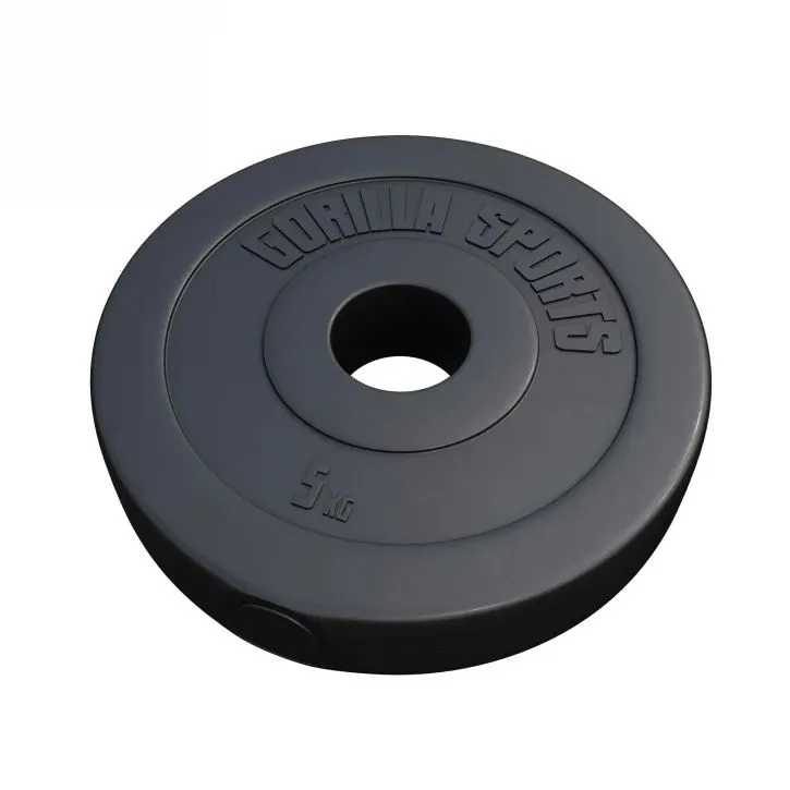 Viktskivor BASIC 51mm Cement 1,25kg-15kg - 5kg