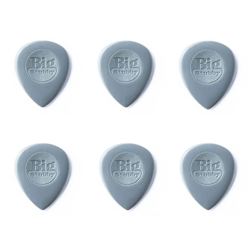 Dunlop Big Stubby 2,0 mm plektrum (6 st.)