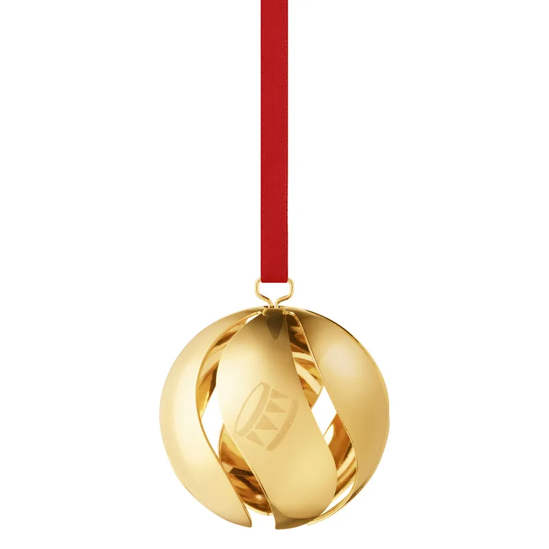 Georg Jensen 2026 års julkula Guld