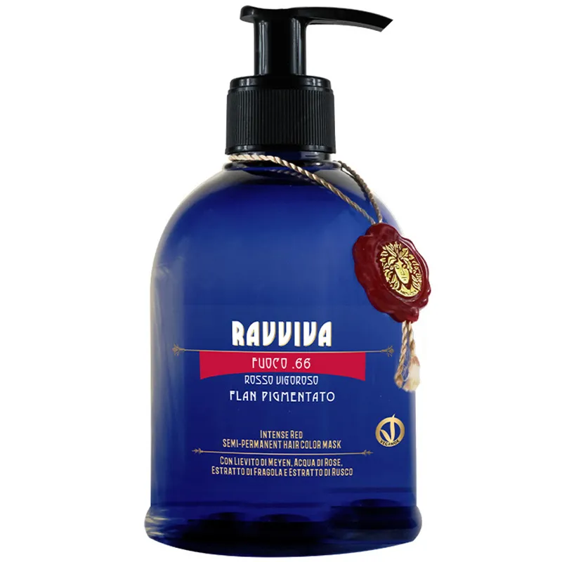 Opificio Emiliano Ravviva .66 Intense Red Semi-Permanent Hair Color Mask (250 ml)