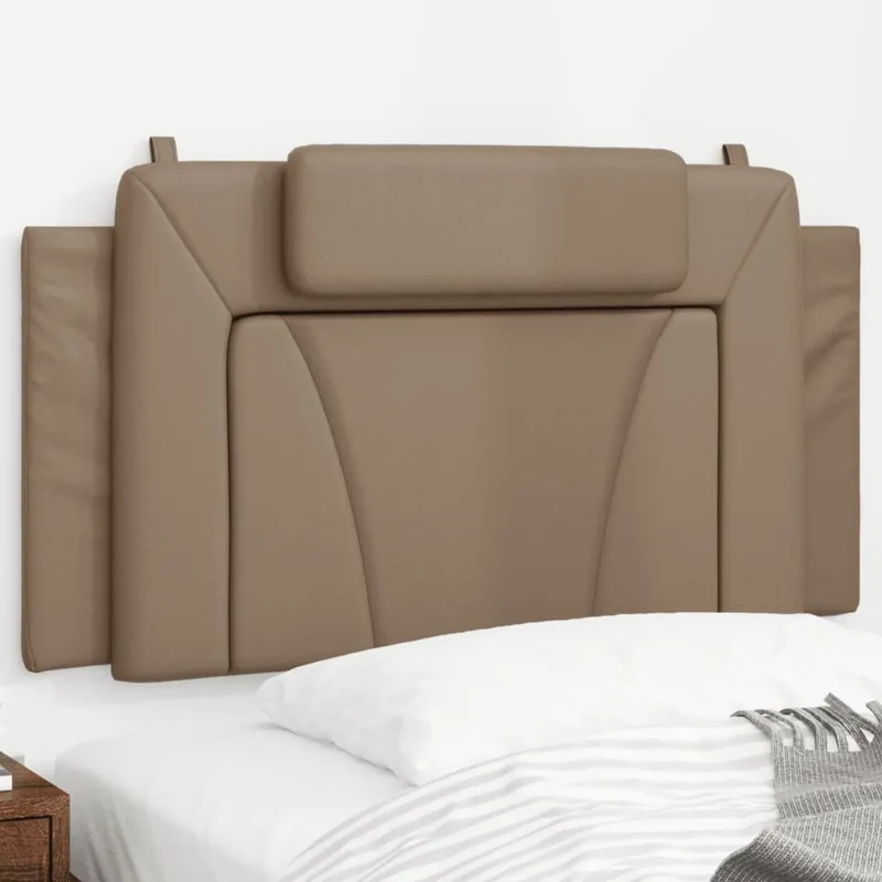 vidaXL Dyna till huvudgavel Viana cappuccino 100 cm konstläder
