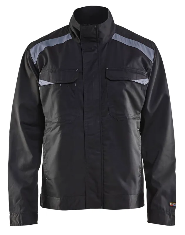 INDUSTRIJACKA 4054 1210 SVART/GRÅ M | Beijerbygg Byggmaterial