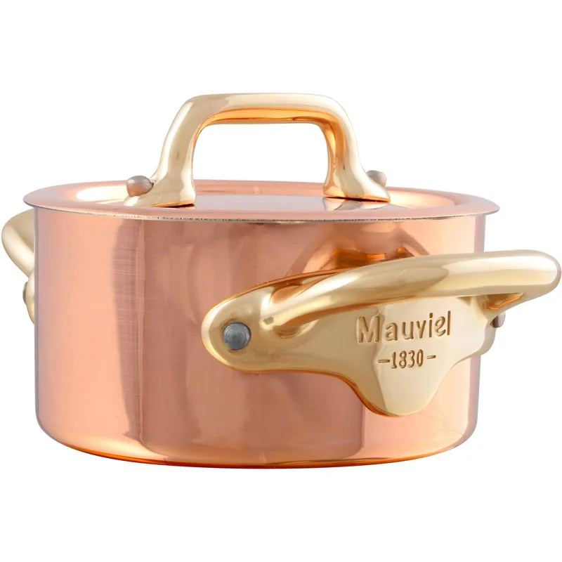 Mauviel M’150b M’150b minigryta med lock i koppar