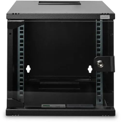 DIGITUS DN-10-06U-B - 6U - Wall Mount Rack Cabinet