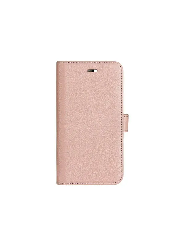 Onsala Collection äkta läder Plånboksfodral iPhone XS / X – Rose