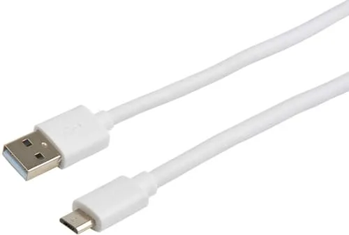 Cirafon Micro Usb-kabel 2m Micro Usb-a Usb-a Vit