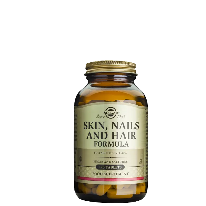 Solgar Skin, Hair & Nails, 120 tabl