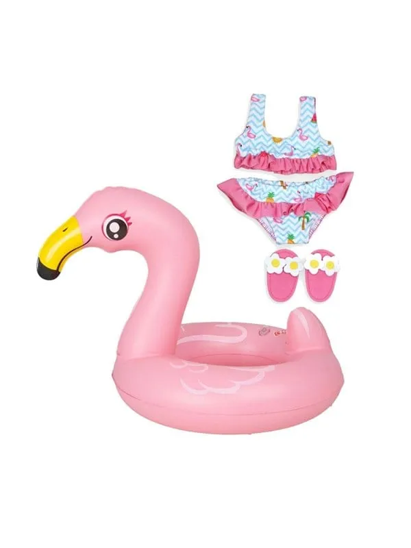 Heless Dolls Swimming set Flamingo 35-45 cm