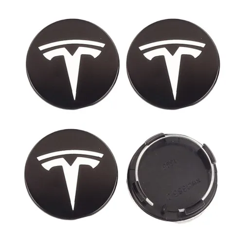 Tesla Centrumkåpa, 56mm, Vit – 1st