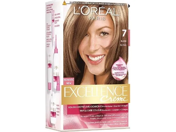 L’Oréal Paris Excellence Creme Permanent Hårfärg 7 Blonde
